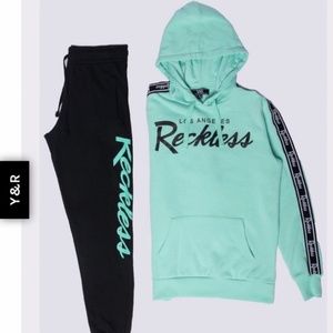Young and Reckless Y&R Sweatsuit hoodie and jogger